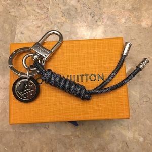 Louis Vuitton Leather Rope Keychain